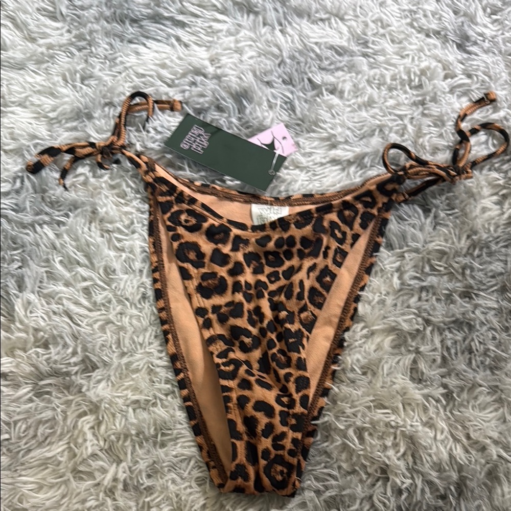 Women’s Leopard Print Bikini Bottoms
